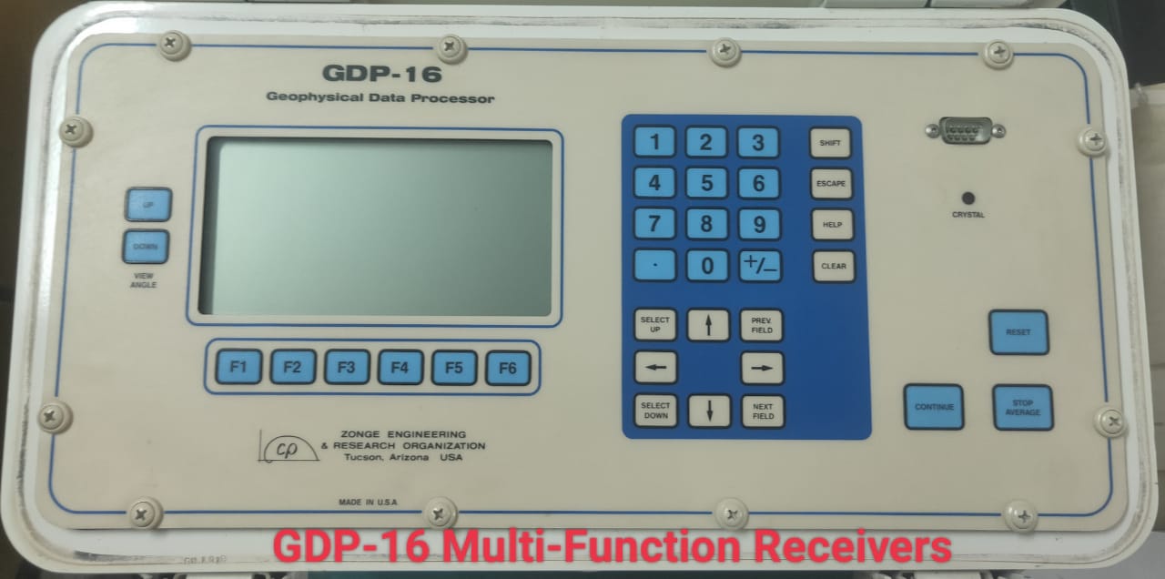 GDP-16 Multi-Function Receivers Geophysical Data processor